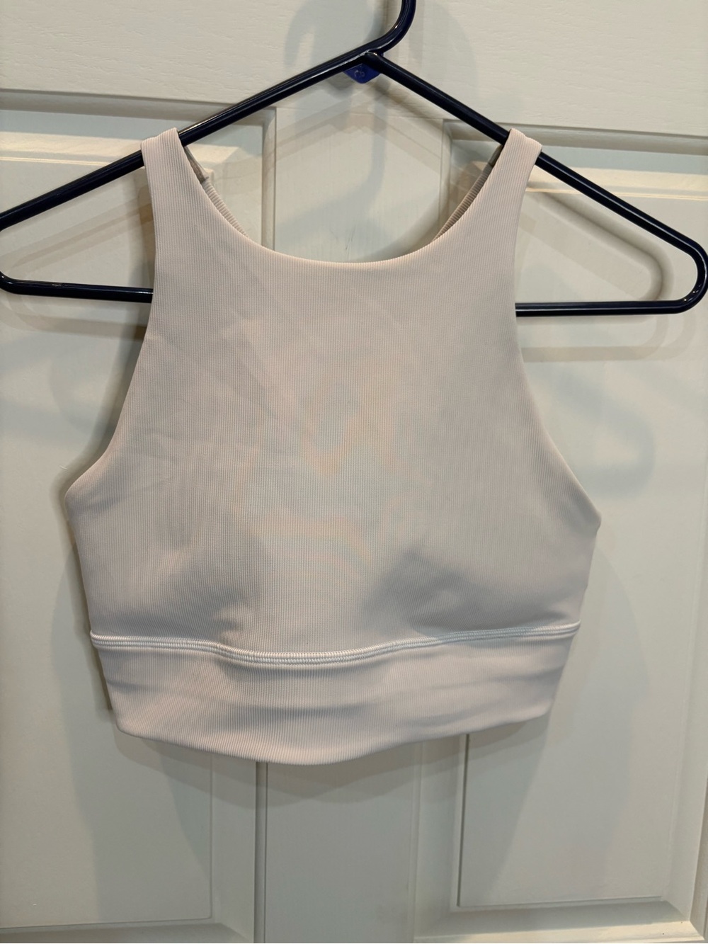 Lululemon Women's Energy Sports Bra Sz 8 Light Beige Cups Included